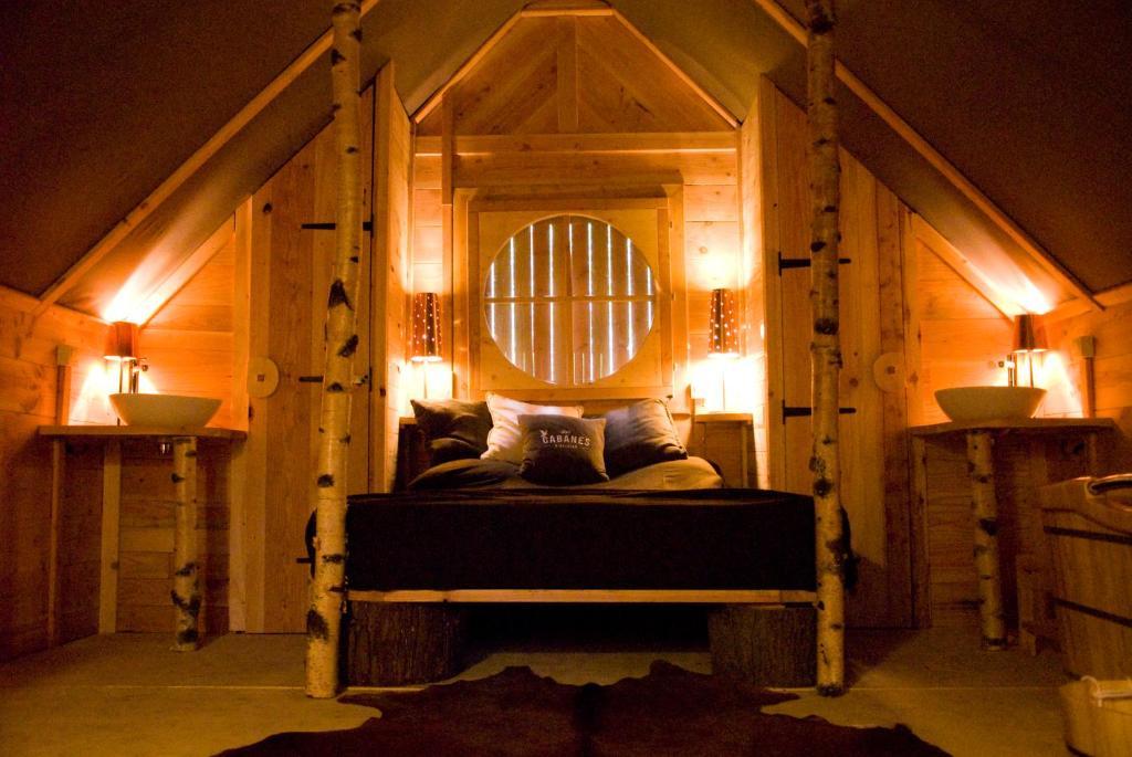Cabane Lodge Domaine Du Lac Chambon Murol Værelse billede