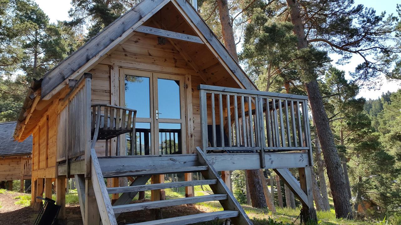 Cabane Lodge Domaine Du Lac Chambon Murol Eksteriør billede